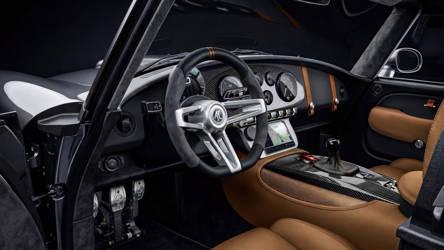 AC Cobra GT Coupe wnętrze