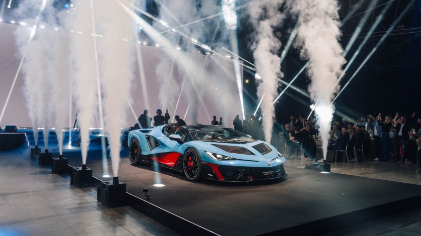 Lamborghini Fenomeno Roadster prezentacja