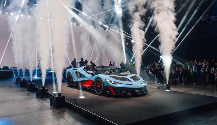 Lamborghini Fenomeno Roadster prezentacja