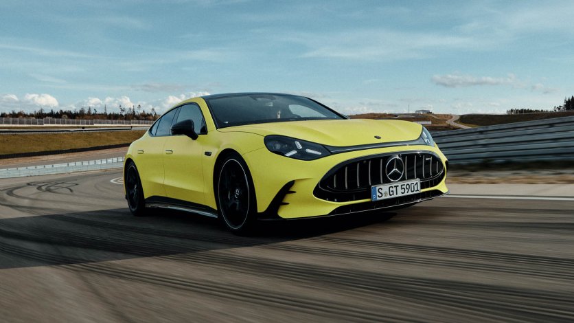 2026 Mercedes-AMG GT 4-door Coupe premiera