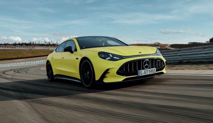 2026 Mercedes-AMG GT 4-door Coupe premiera