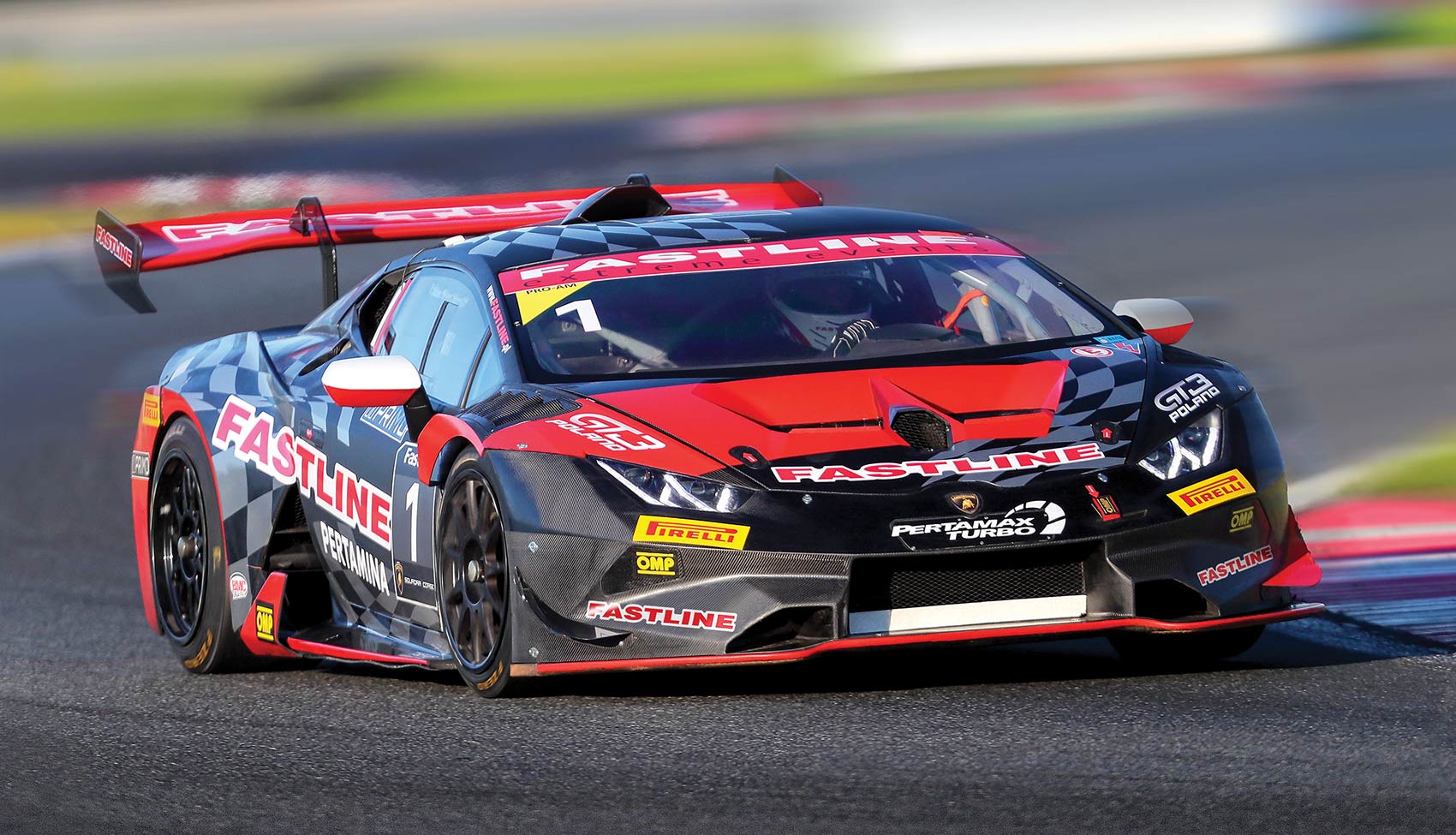Lamborghini Super Trofeo EVO II podczas szkolenia
