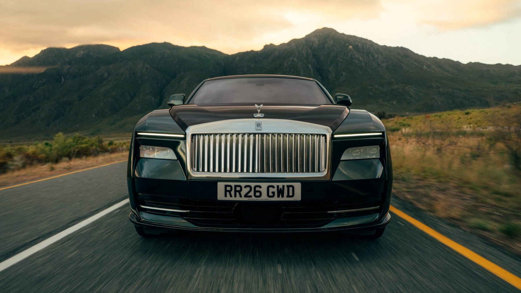 Rolls-Royce Spectre Series II grill