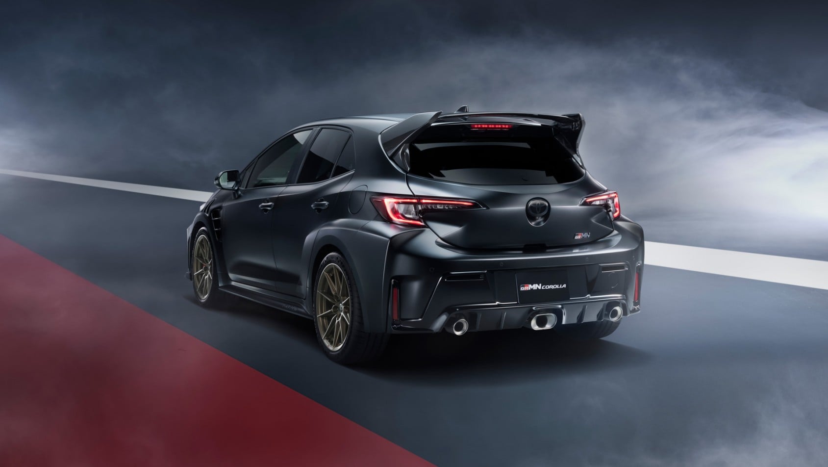 Toyota GRMN Corolla design tył