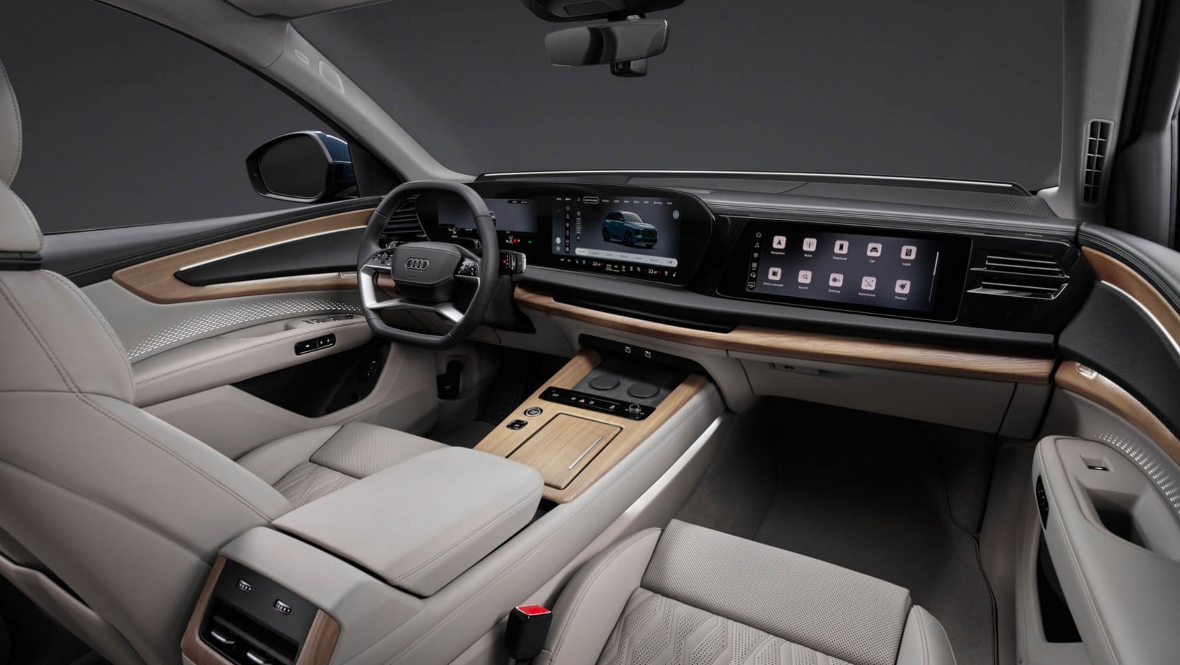 2026 Audi Q7 wnętrze