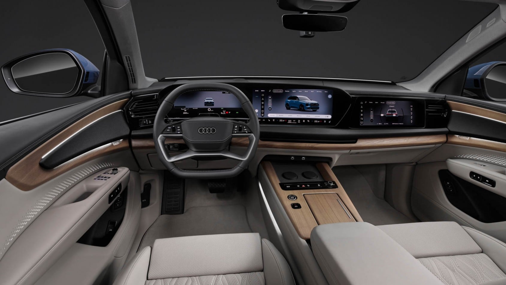 2026 Audi Q7 kokpit