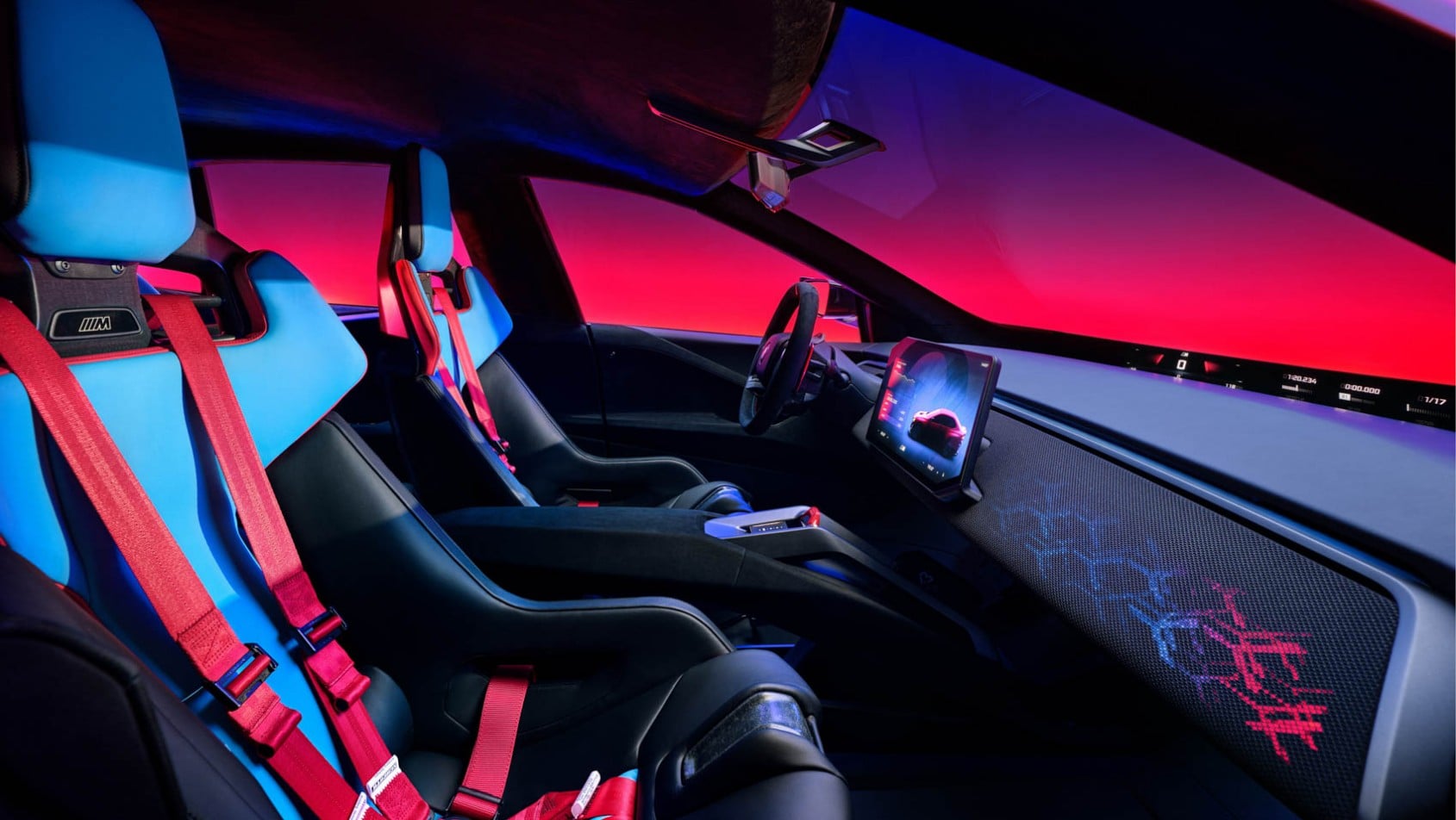 BMW M Concept Neue Klasse wnętrze