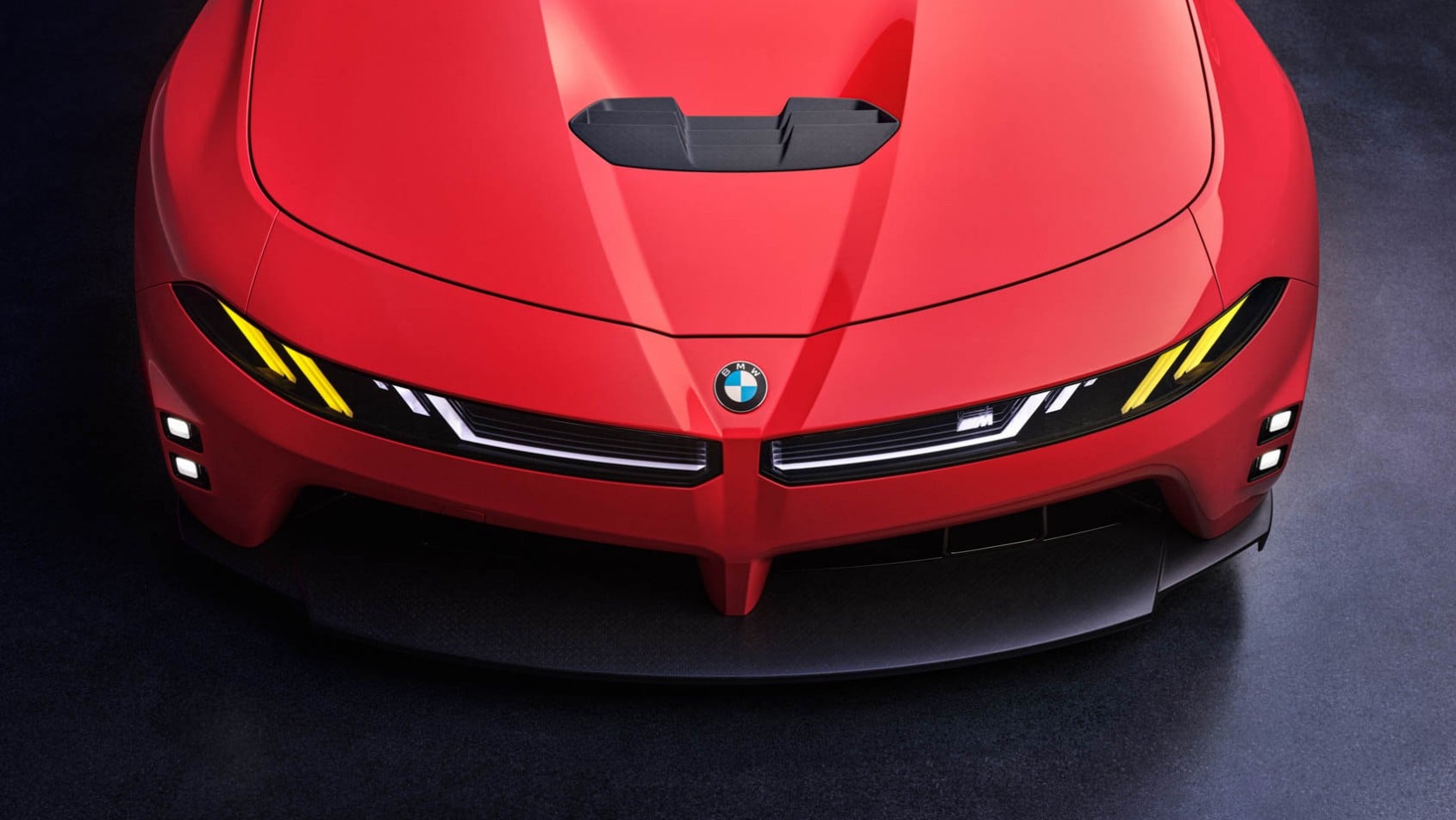 BMW M Concept Neue Klasse detal przód
