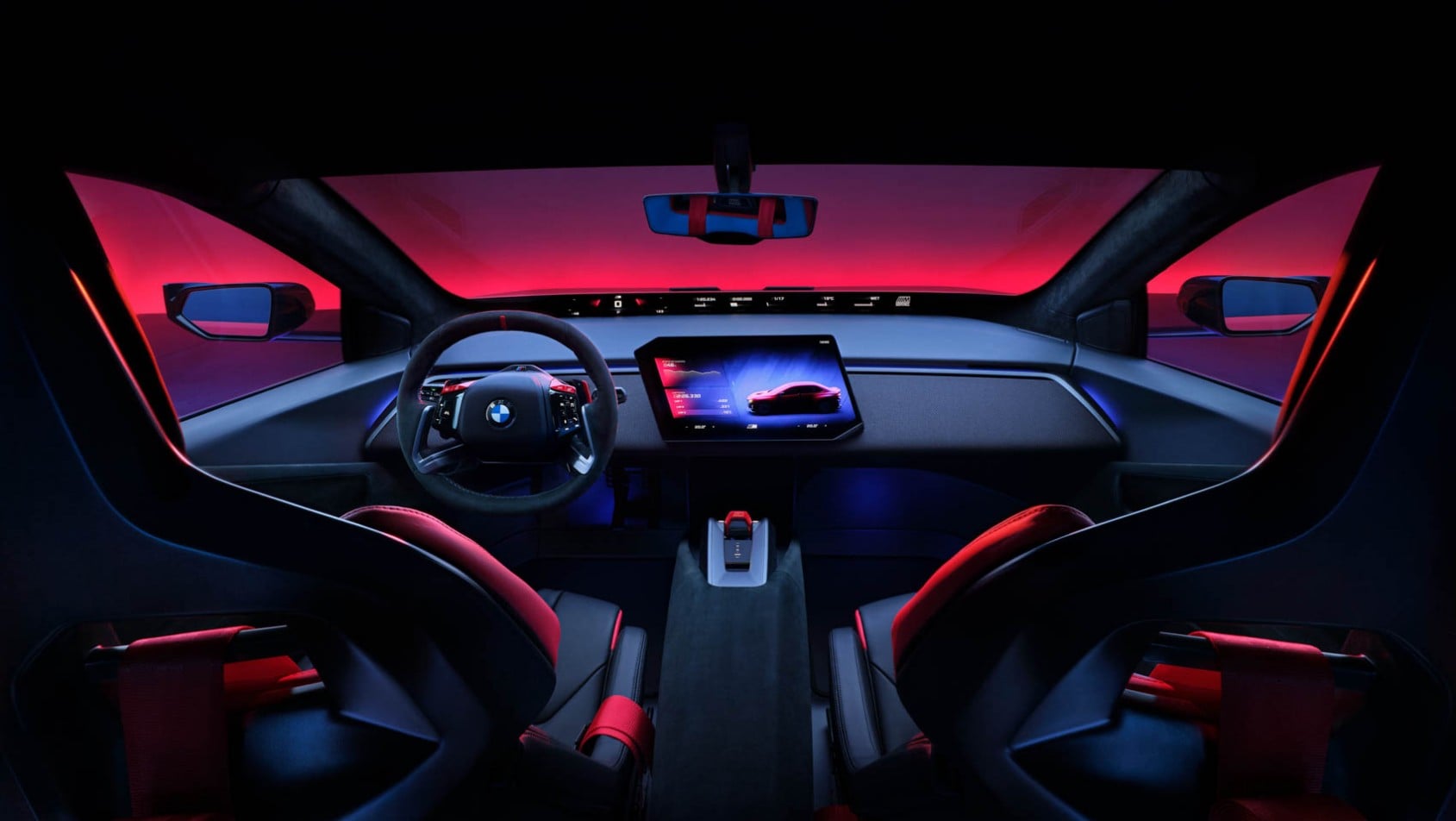 BMW M Concept Neue Klasse kokpit
