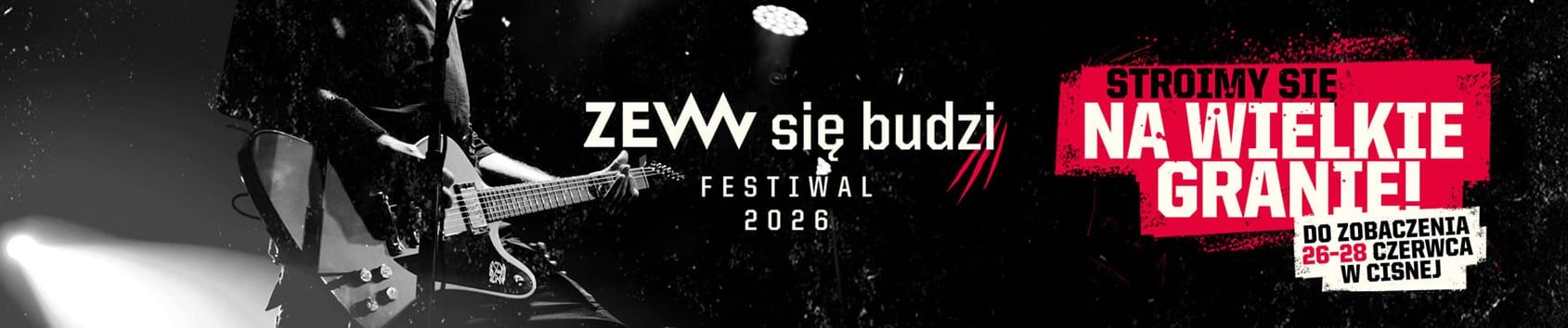 ZEW się budzi festiwal banner