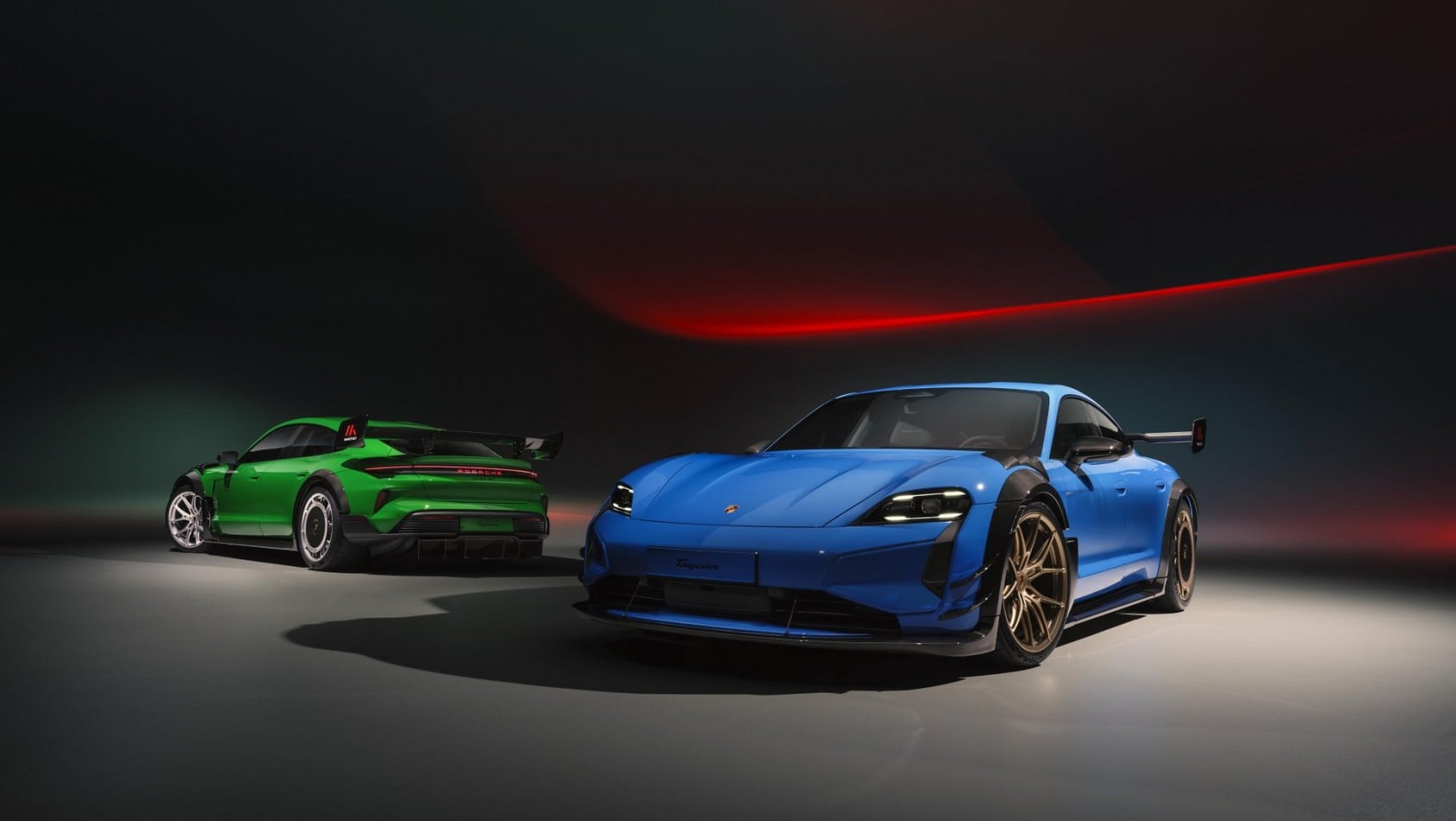 2027 Porsche Taycan lifting