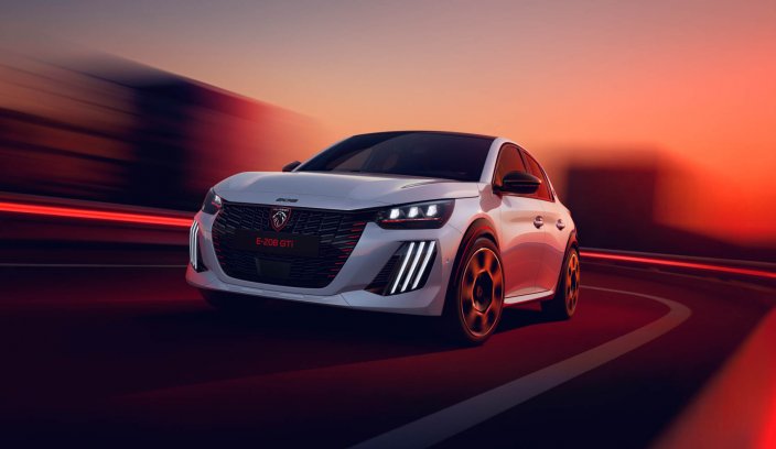 Peugeot E-208 GTi wersja produkcyjna