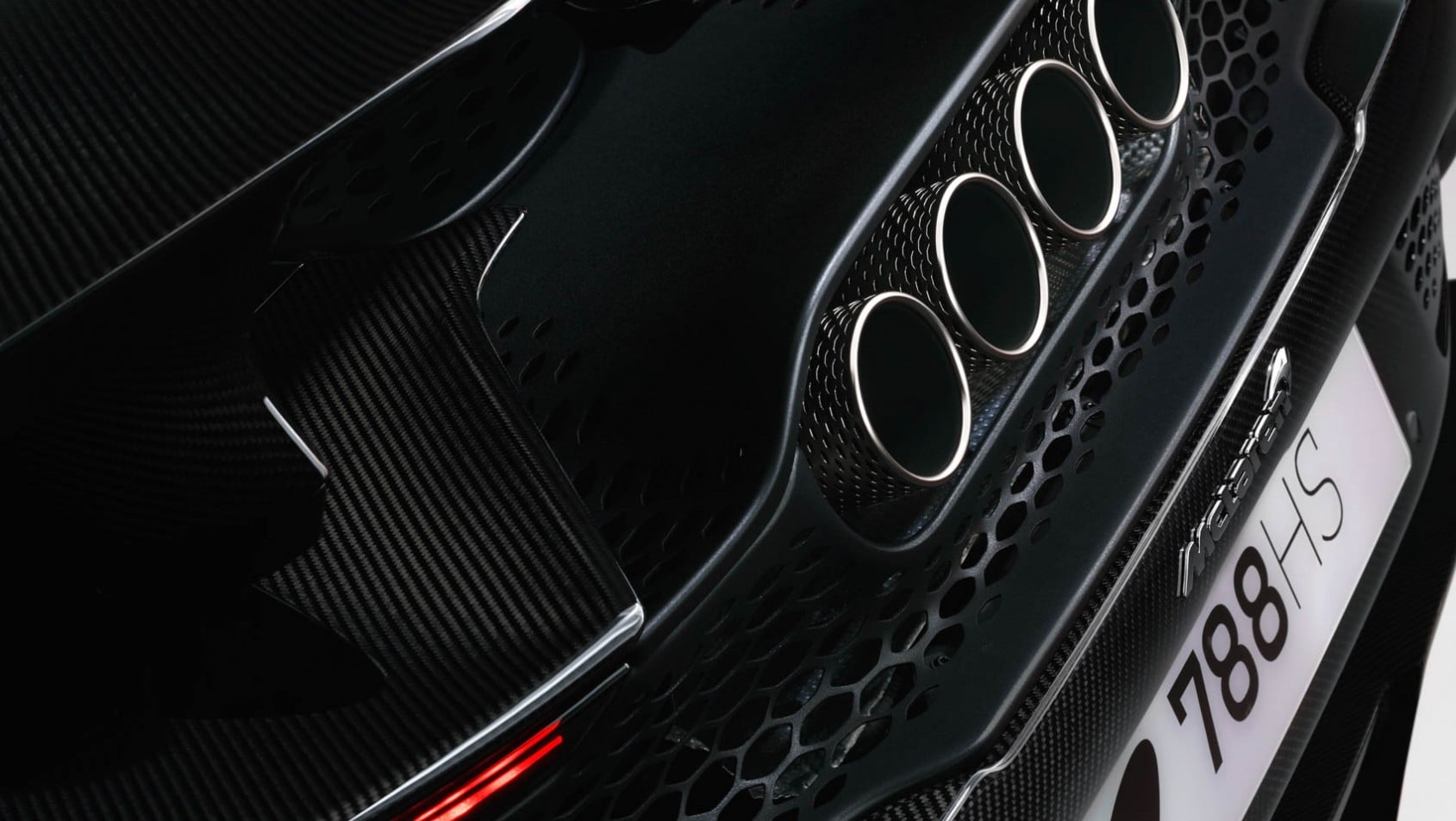 McLaren 788HS wydech