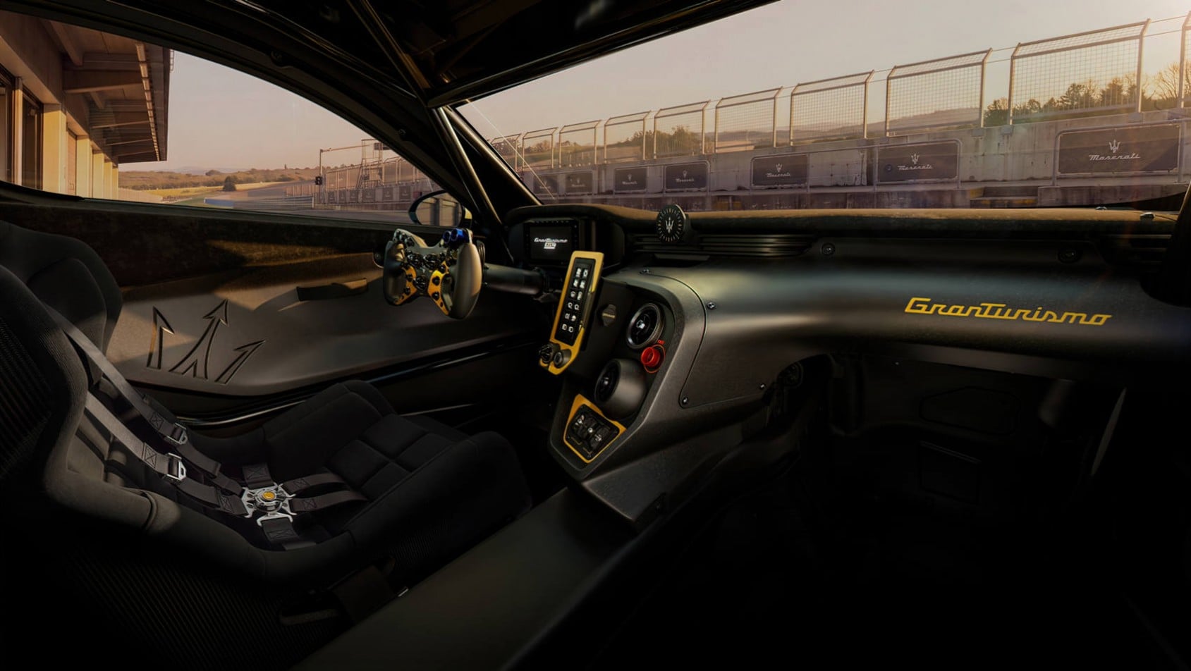 Maserati GranTurismo Project GT4 kokpit