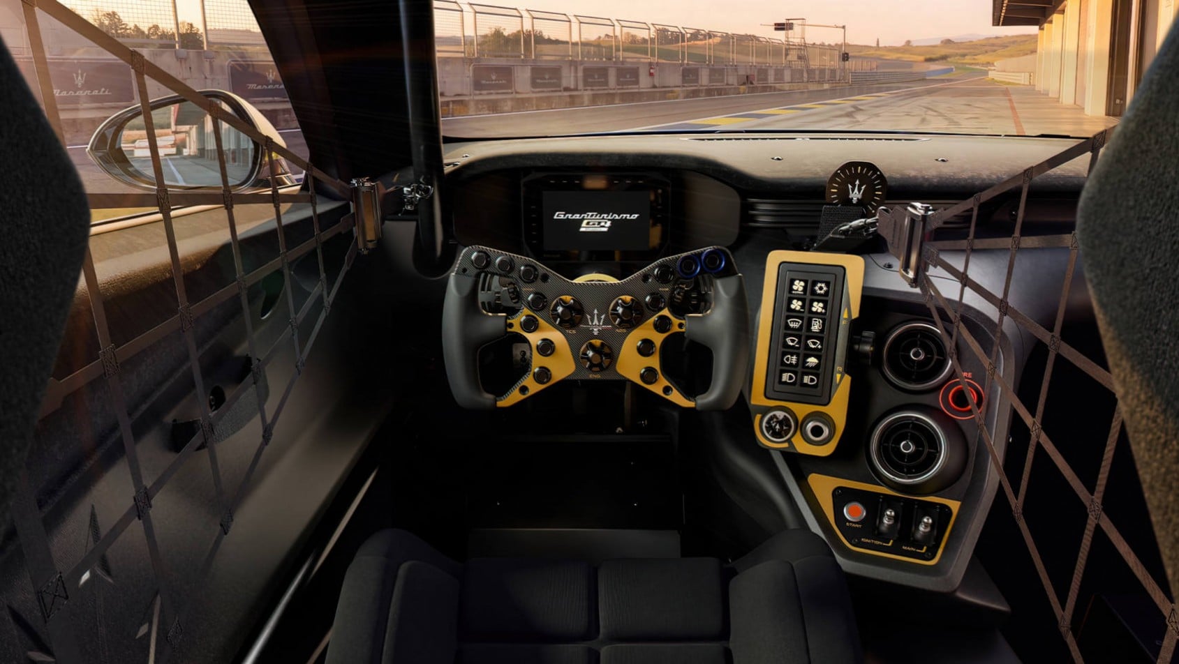 Maserati GranTurismo Project GT4 wnętrze