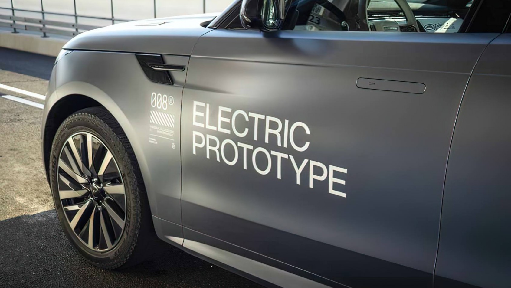 Range Rover Sport Electric prototyp