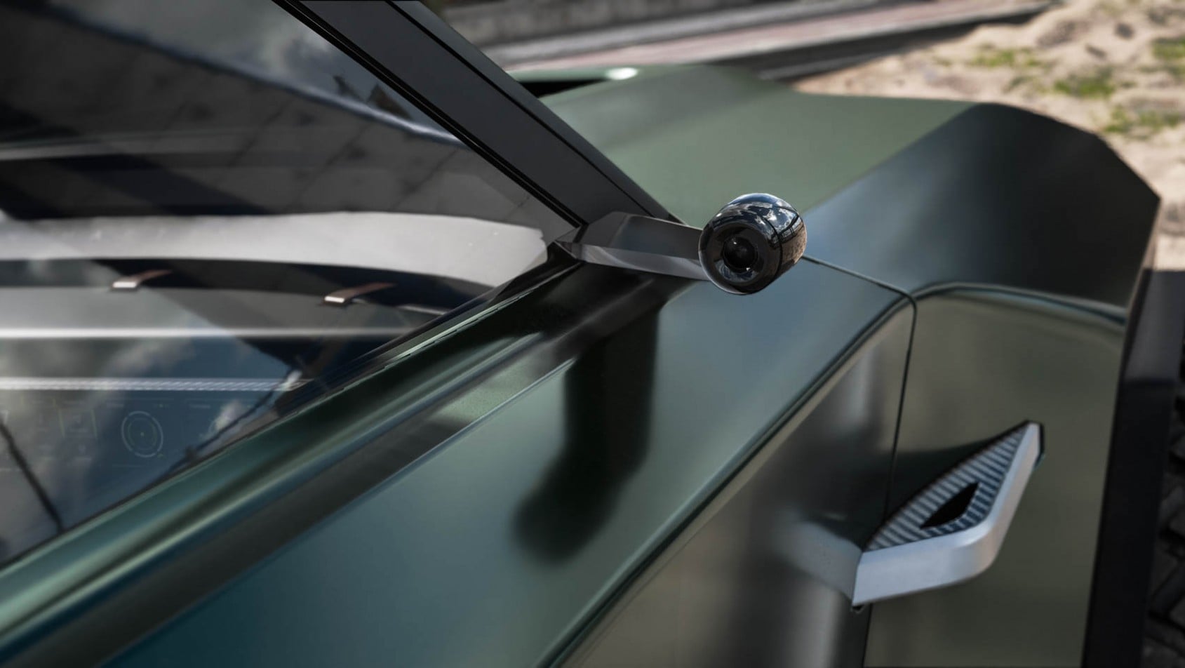 Aston Martin Dreadnought detal nadwozia