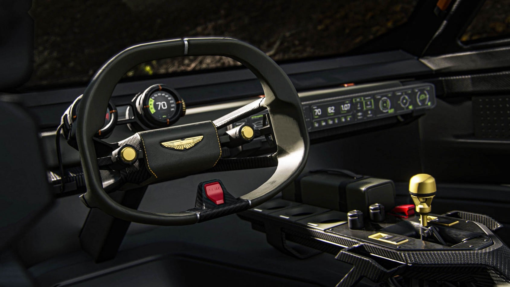 Aston Martin Dreadnought kierownica