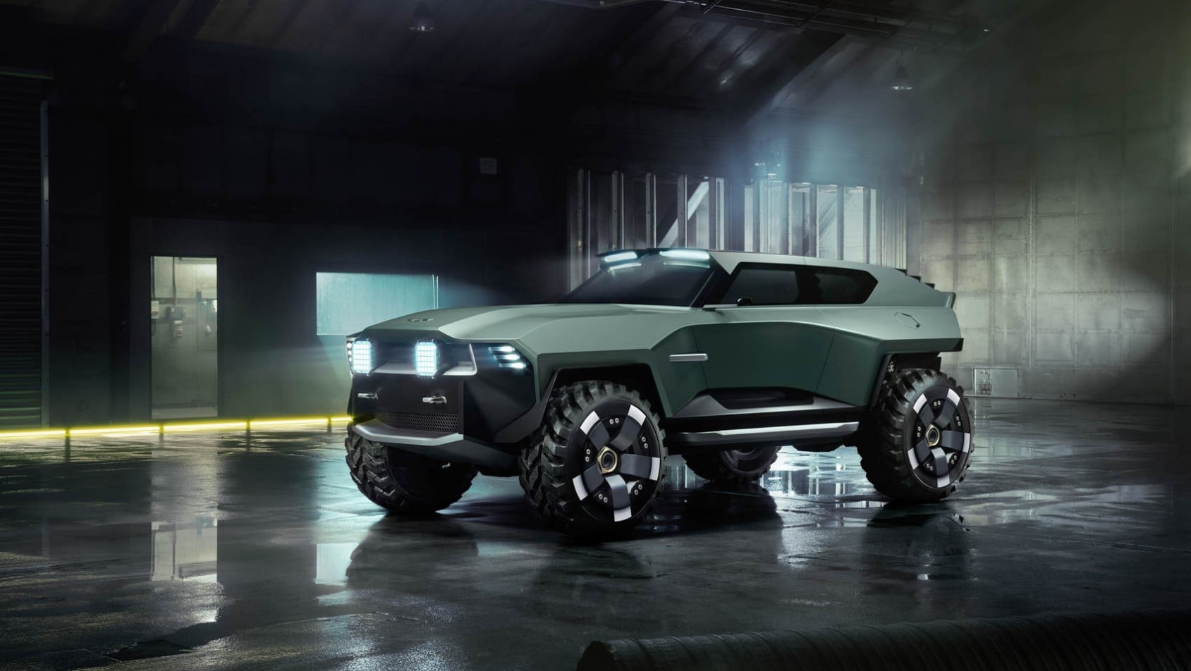 Aston Martin Dreadnought sylwetka