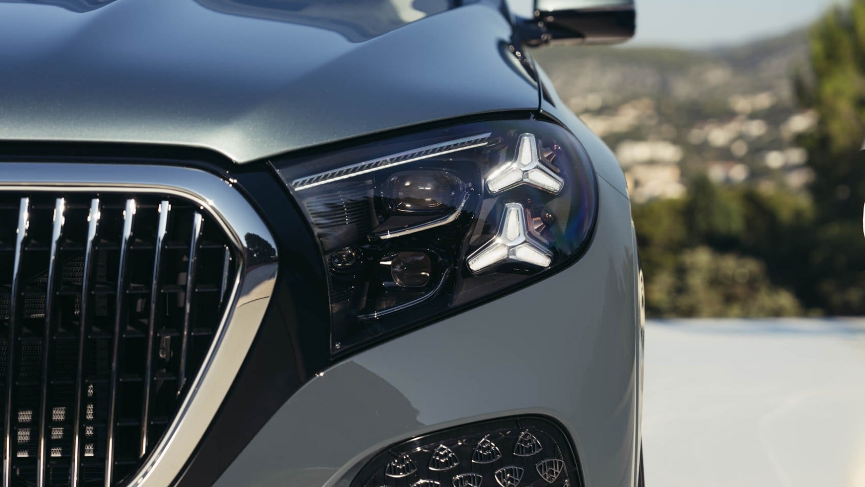 2026 Mercedes-Maybach GLS 680 oświetlenie