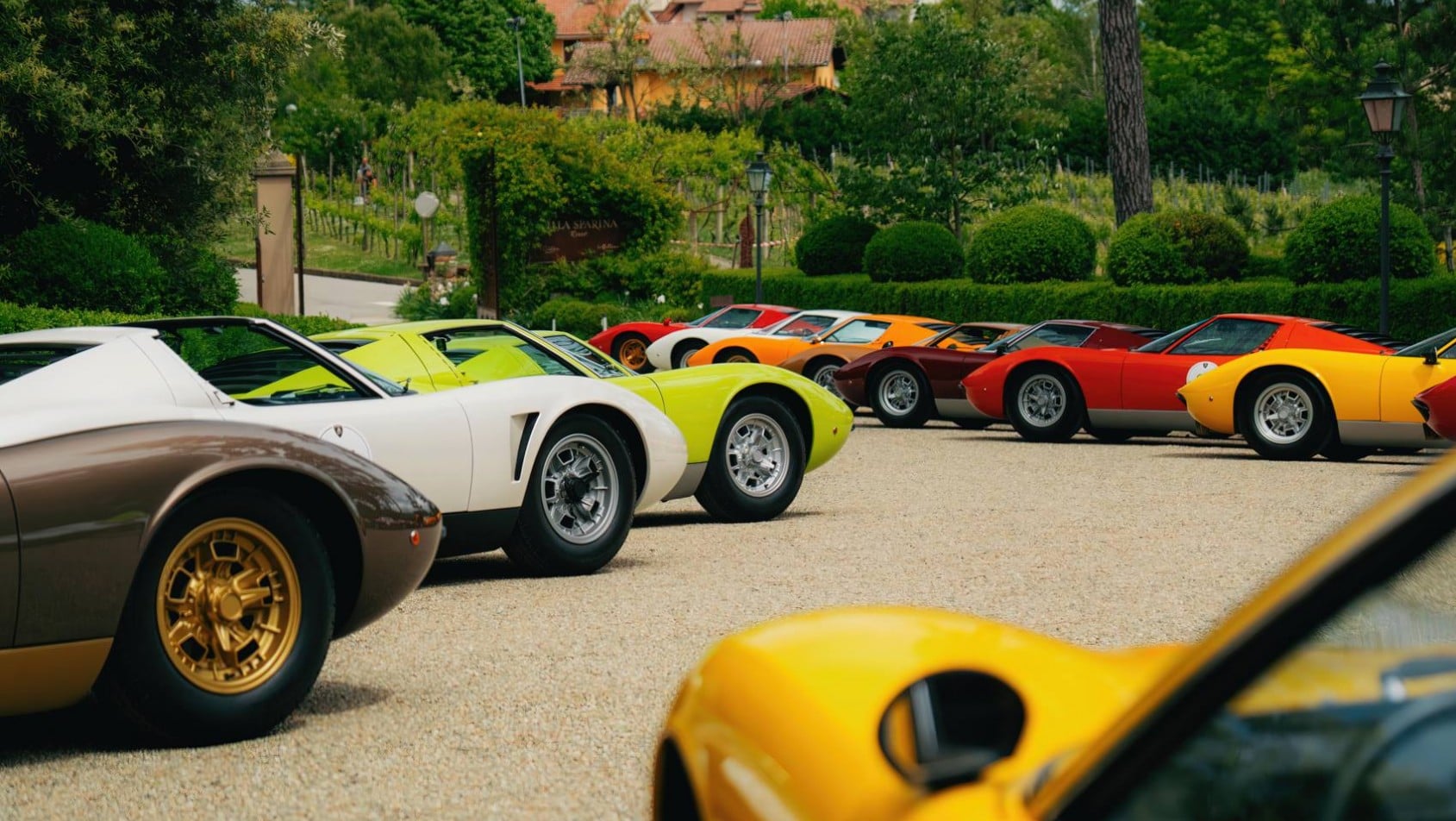 Lamborghini Miura styl