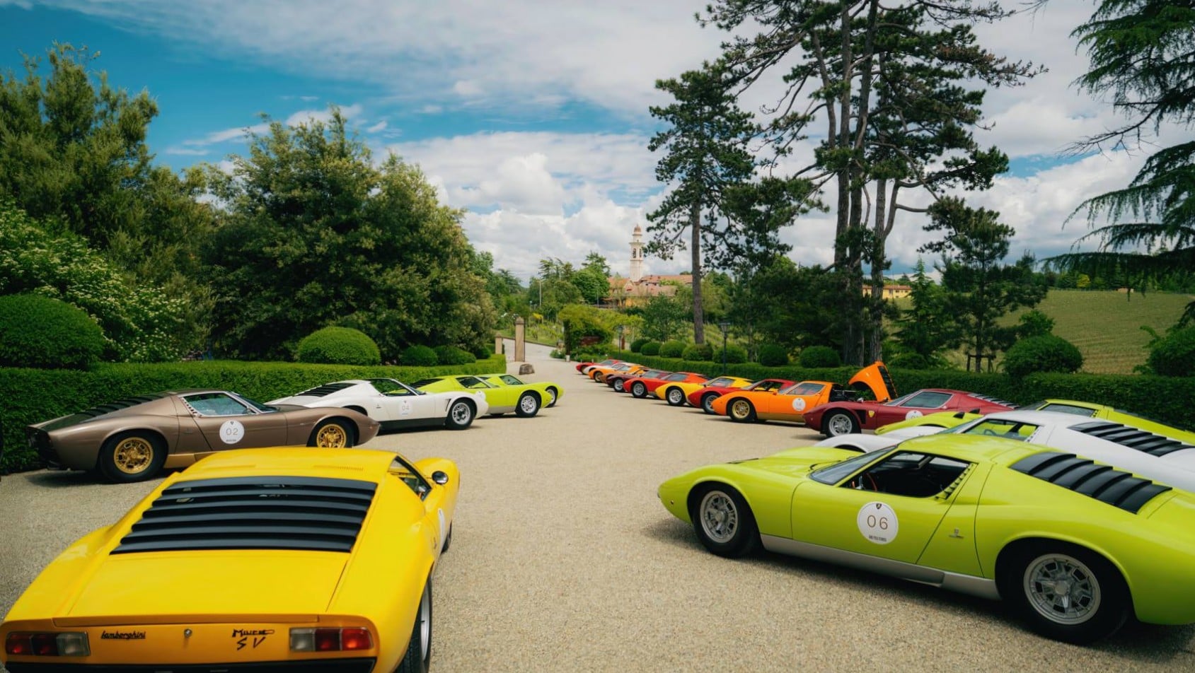 Lamborghini Miura pebble beach