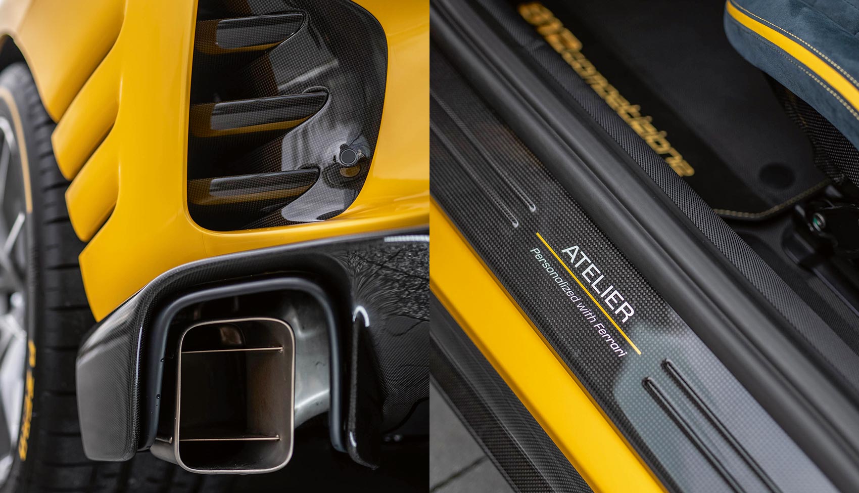 Aerodynamiczne detale i&nbsp;pakiet Atelier w&nbsp;Ferrari 812 Competizione