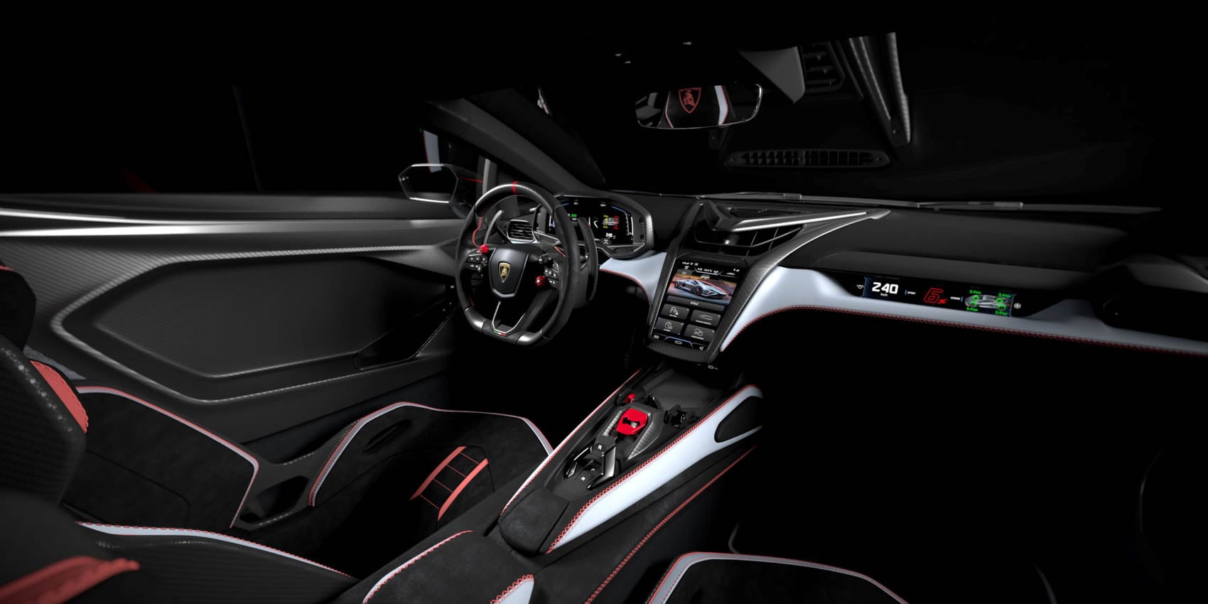 Lamborghini Revuelto SV wnętrze