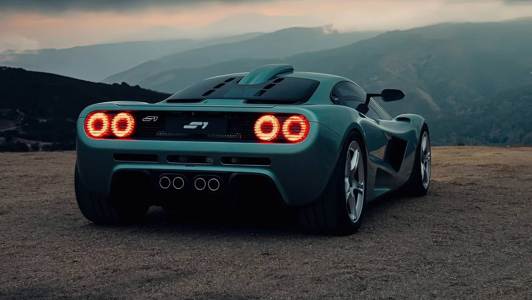 Gordon Murray Automotive S1 design tył