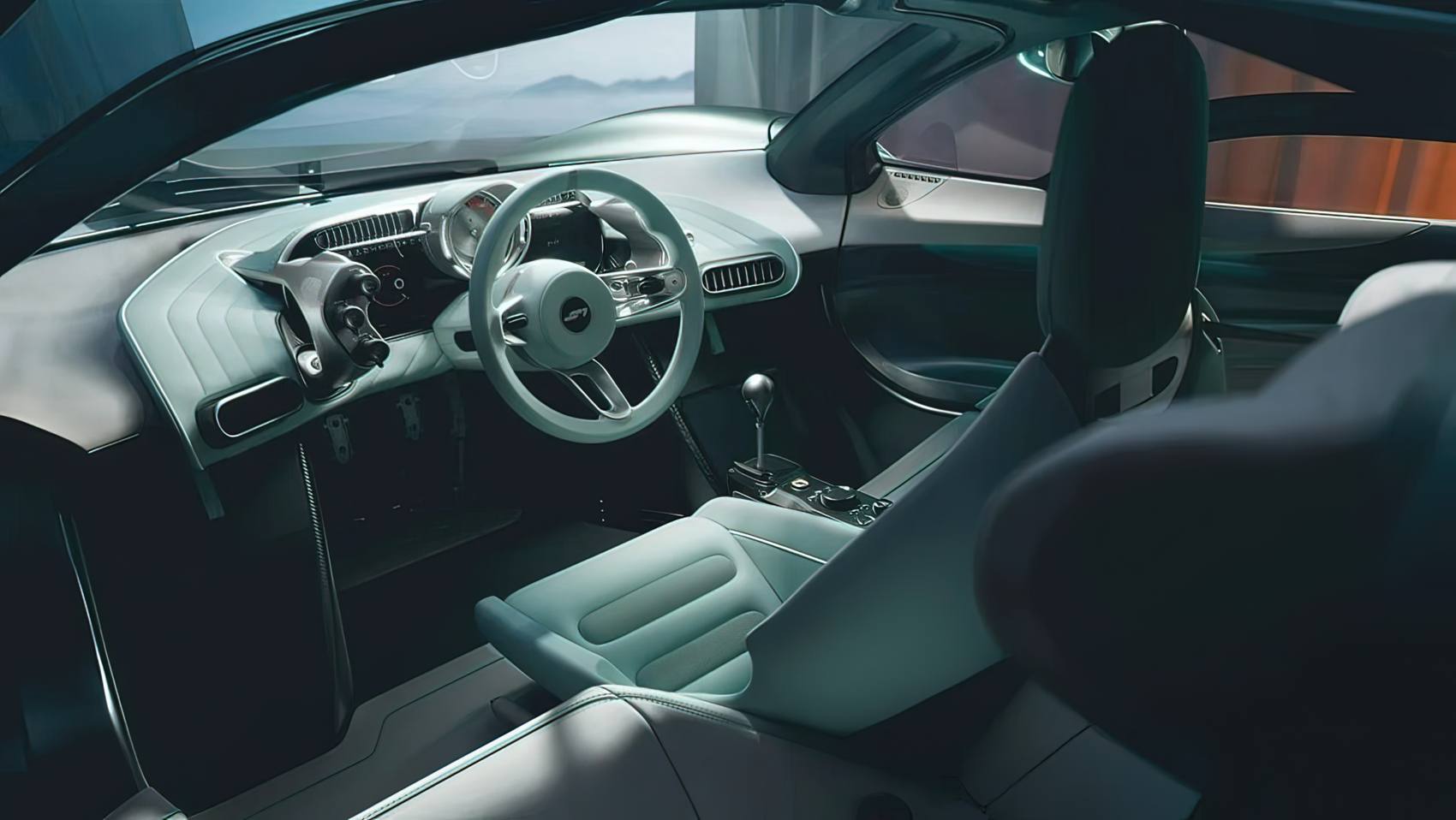 Gordon Murray Automotive S1 wnętrze