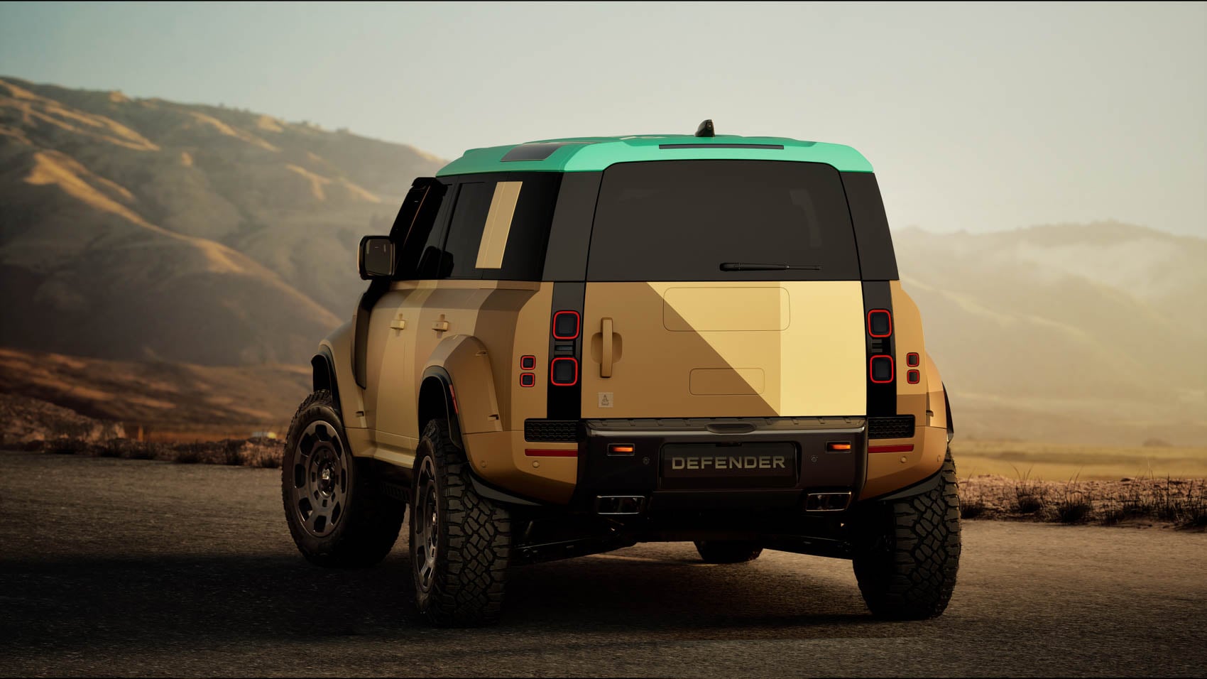 Land Rover Defender Dakar design