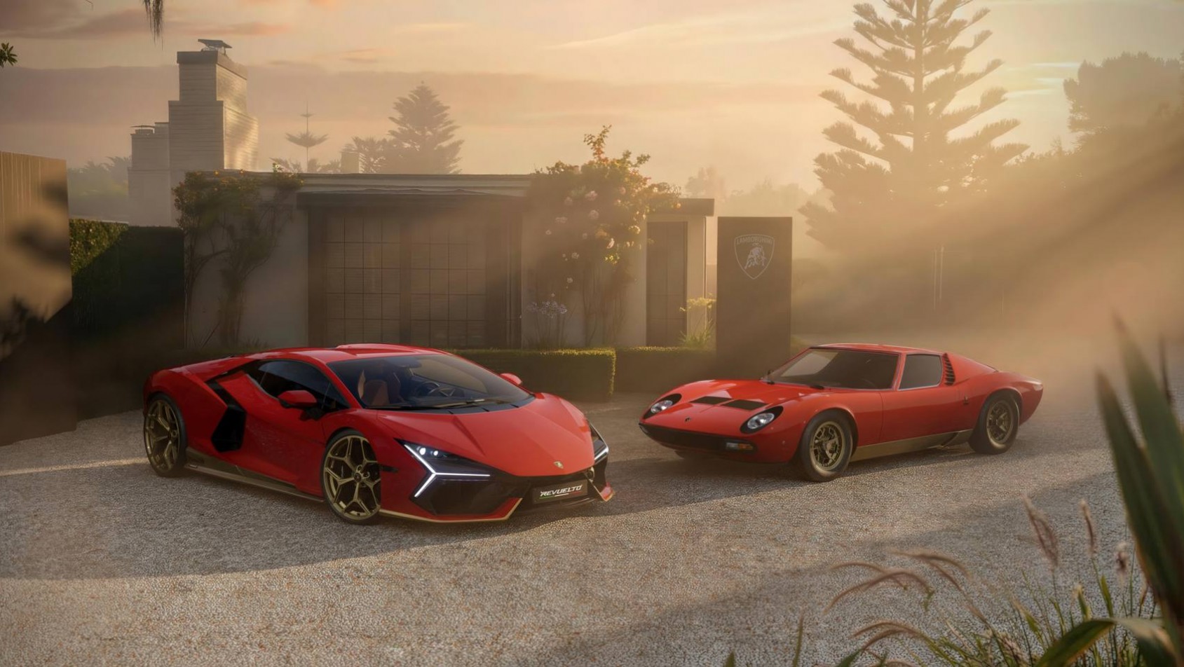Lamborghini Revuelto Miura 60° Homage czerwony