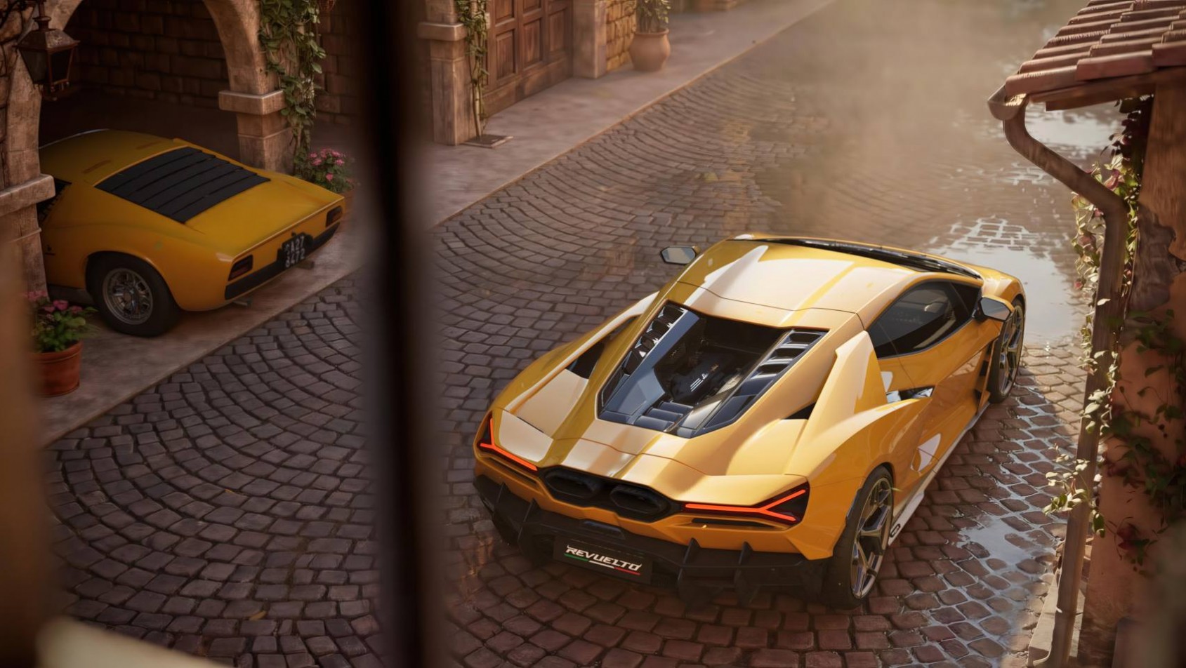 Lamborghini Revuelto Miura 60° Homage żółty