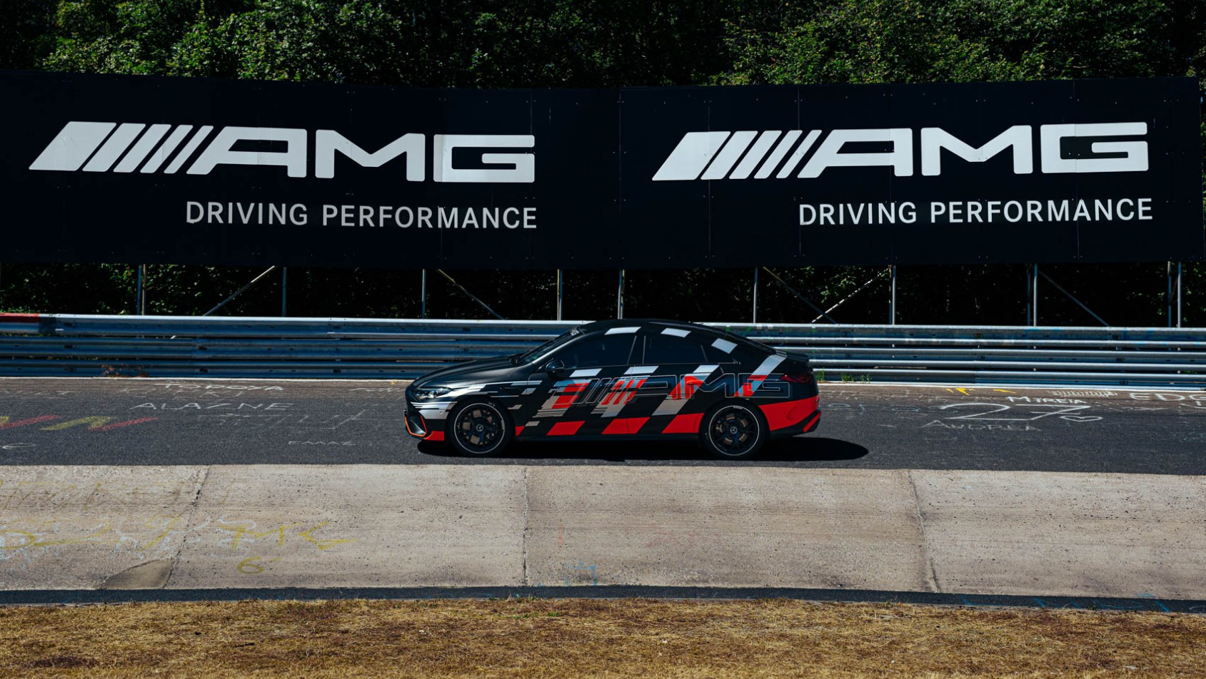 Mercedes-AMG CLA 45 na nurburgringu