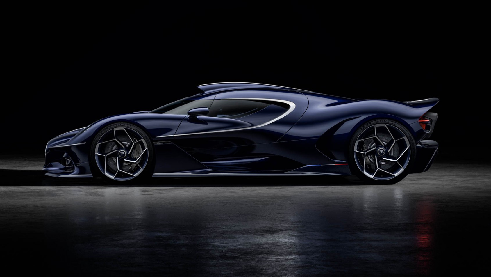 Bugatti Destrier sylwetka