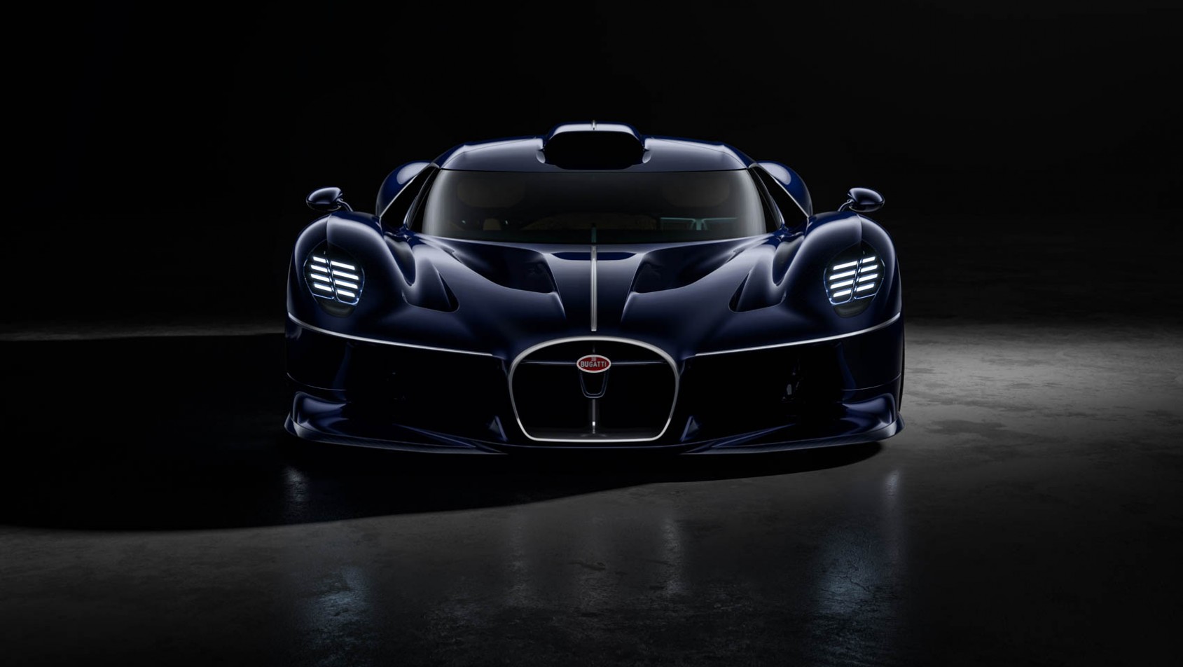 Bugatti Destrier przód