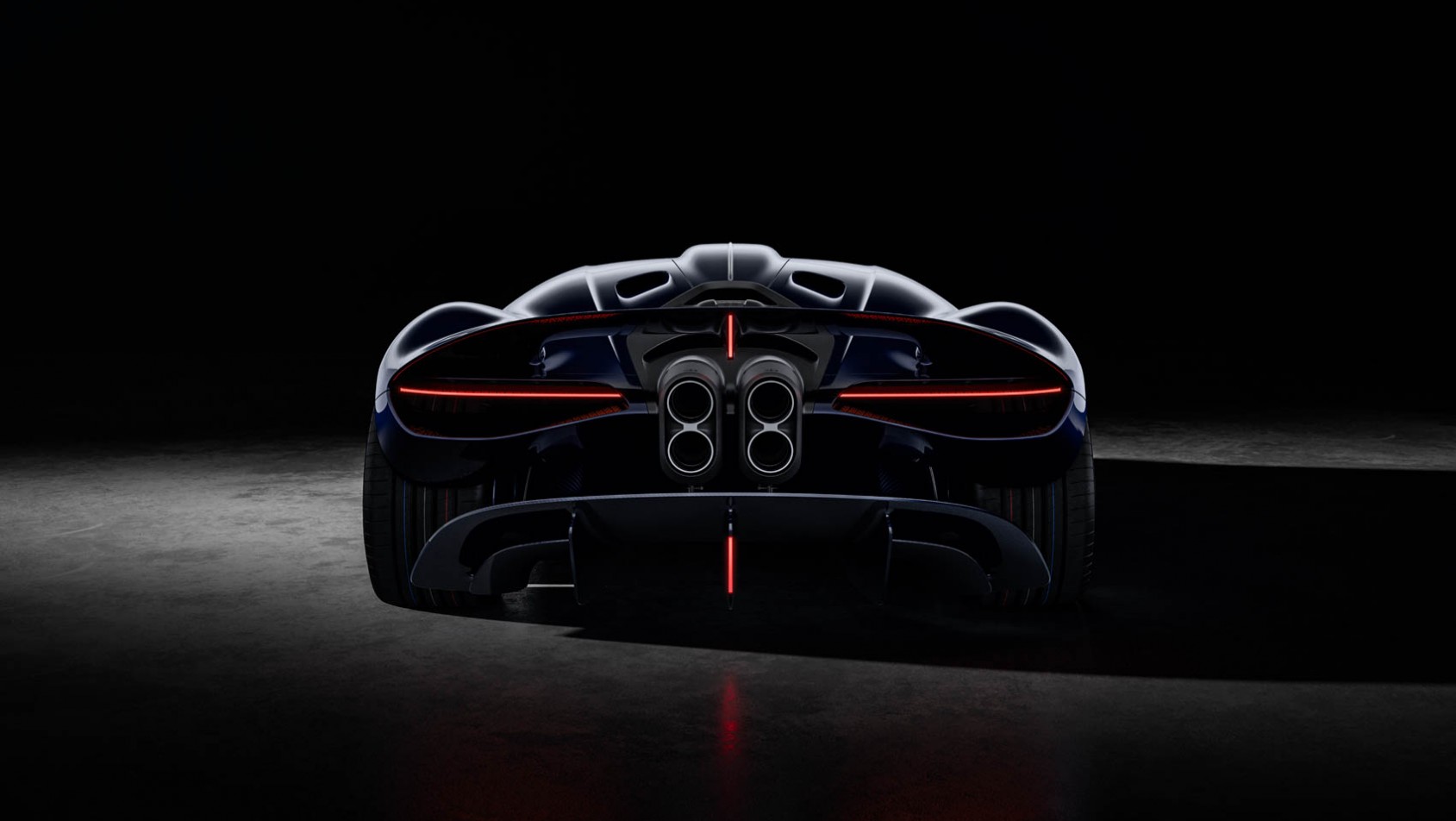 Bugatti Destrier tył