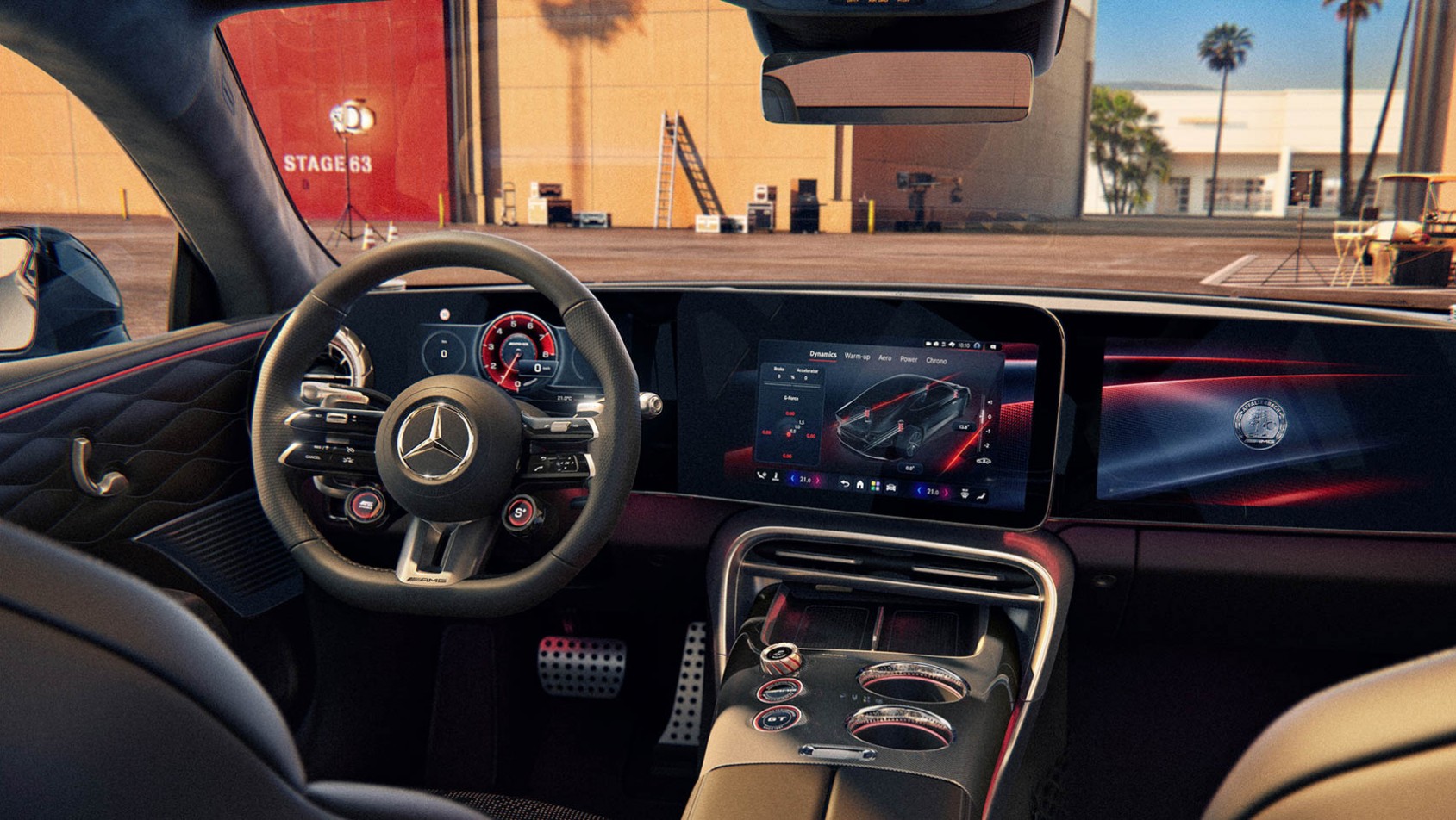 2026 Mercedes-AMG GT 53 4-Door Coupé wnętrze