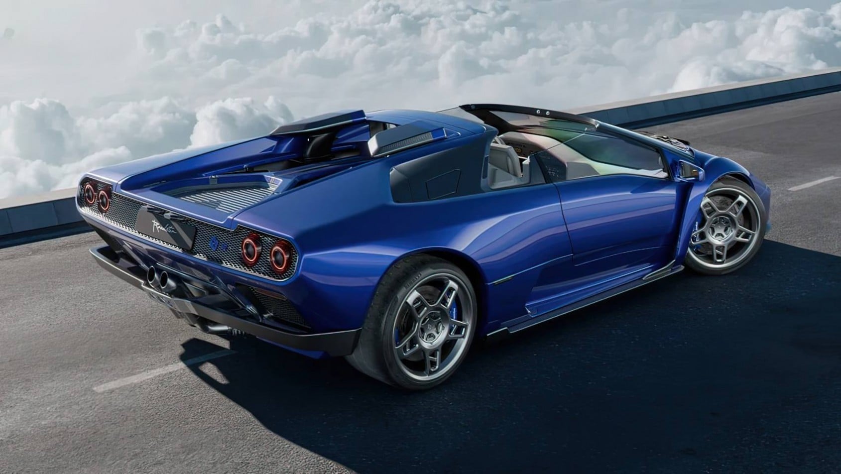 Eccentrica Roadster V12 design
