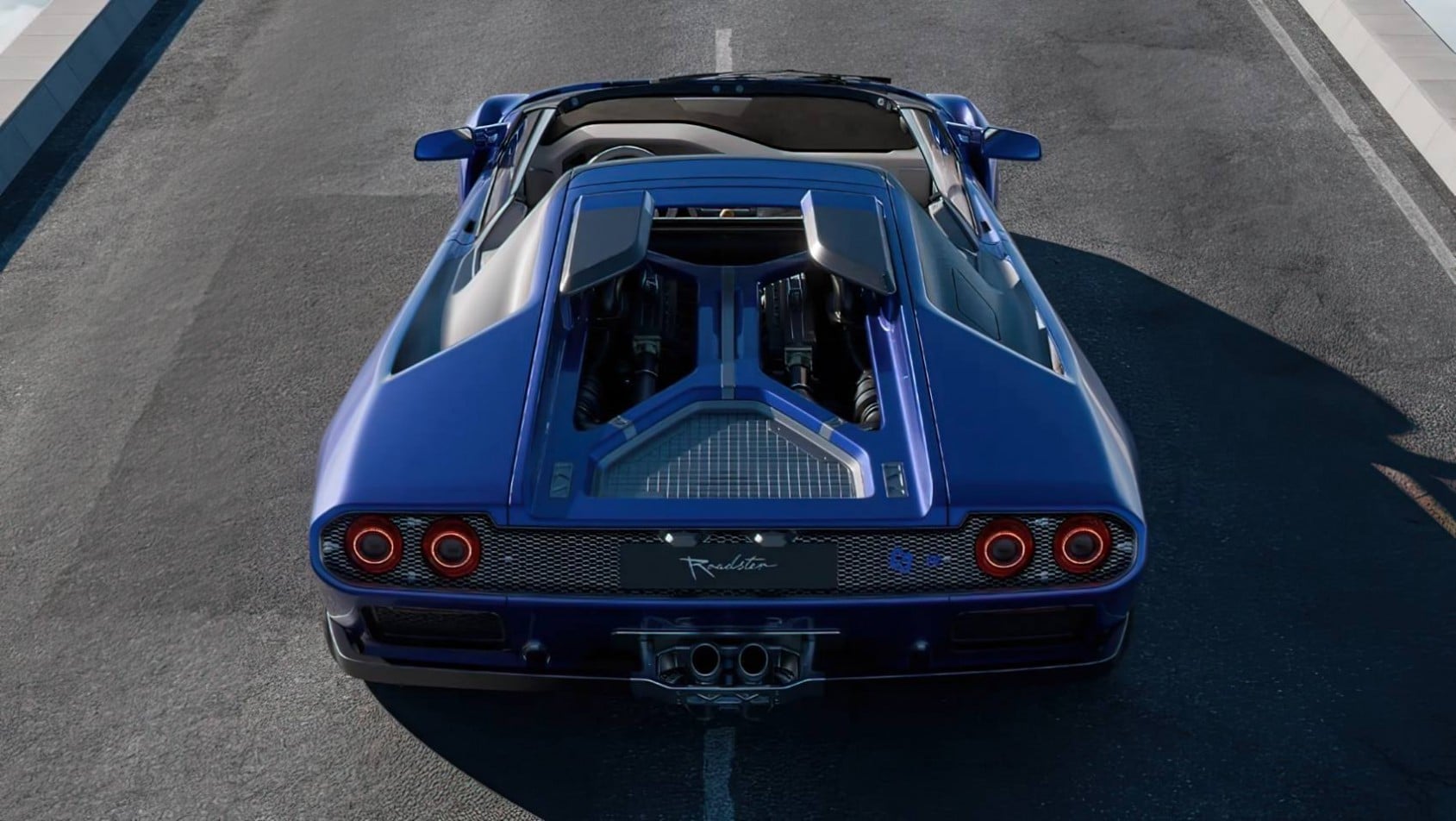 Eccentrica Roadster V12 tył