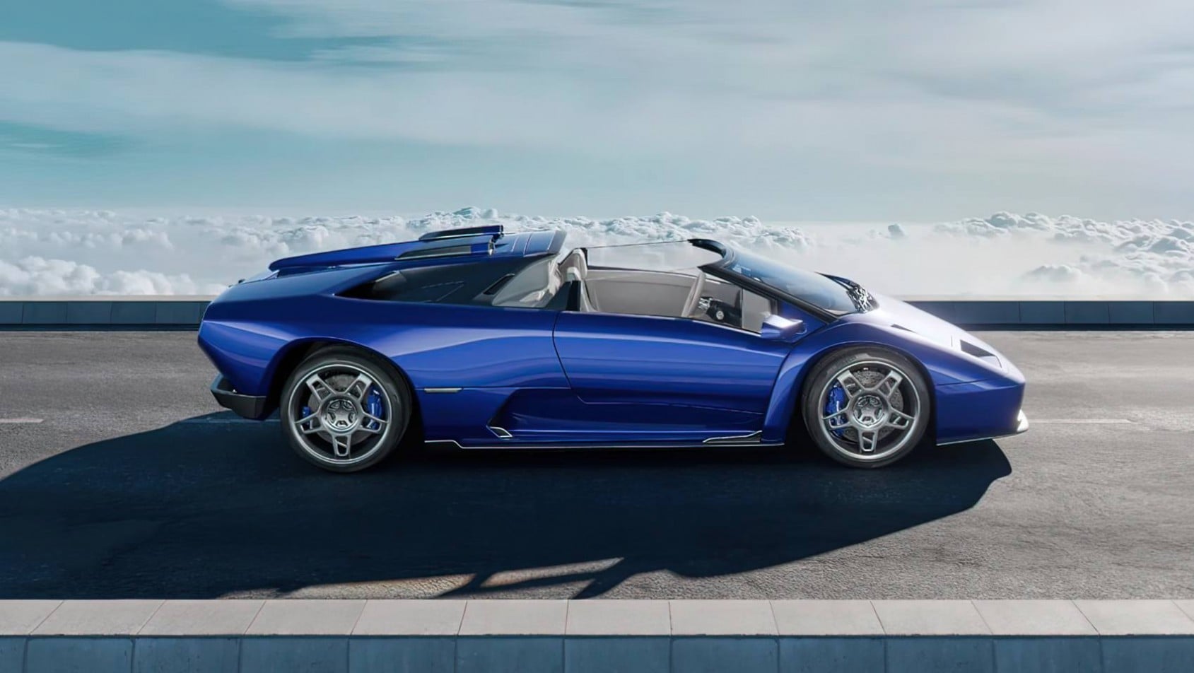 Eccentrica Roadster V12 sylwetka