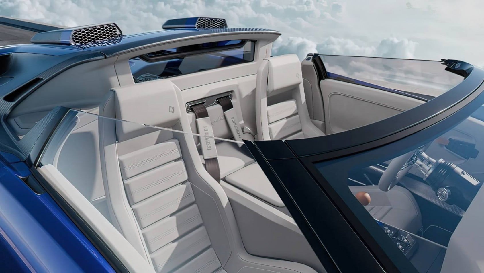 Eccentrica Roadster V12 materiały