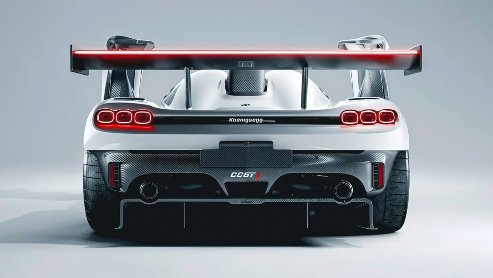 Koenigsegg CCGT1 skrzydło