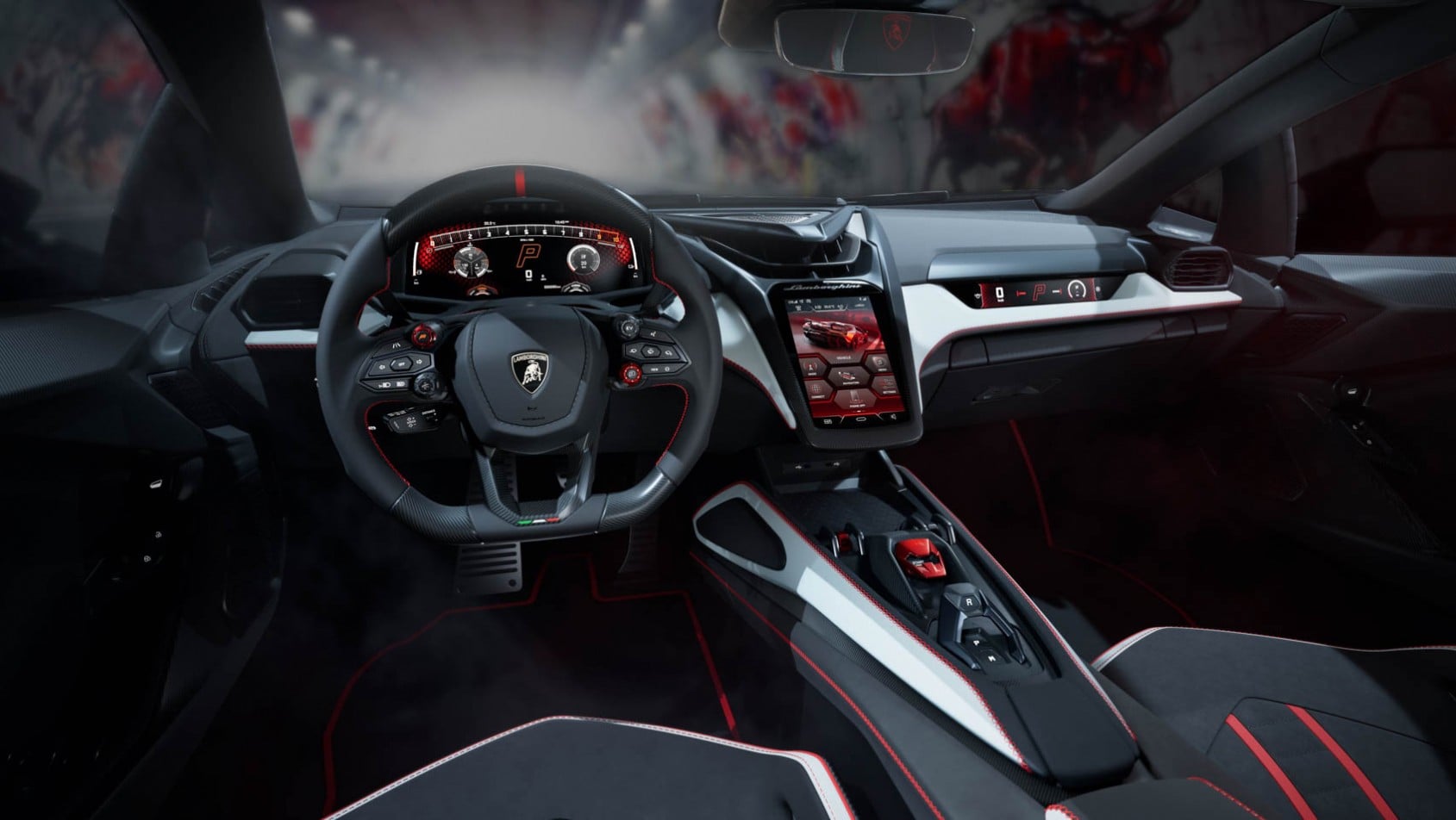 Lamborghini Revuelto SV kokpit