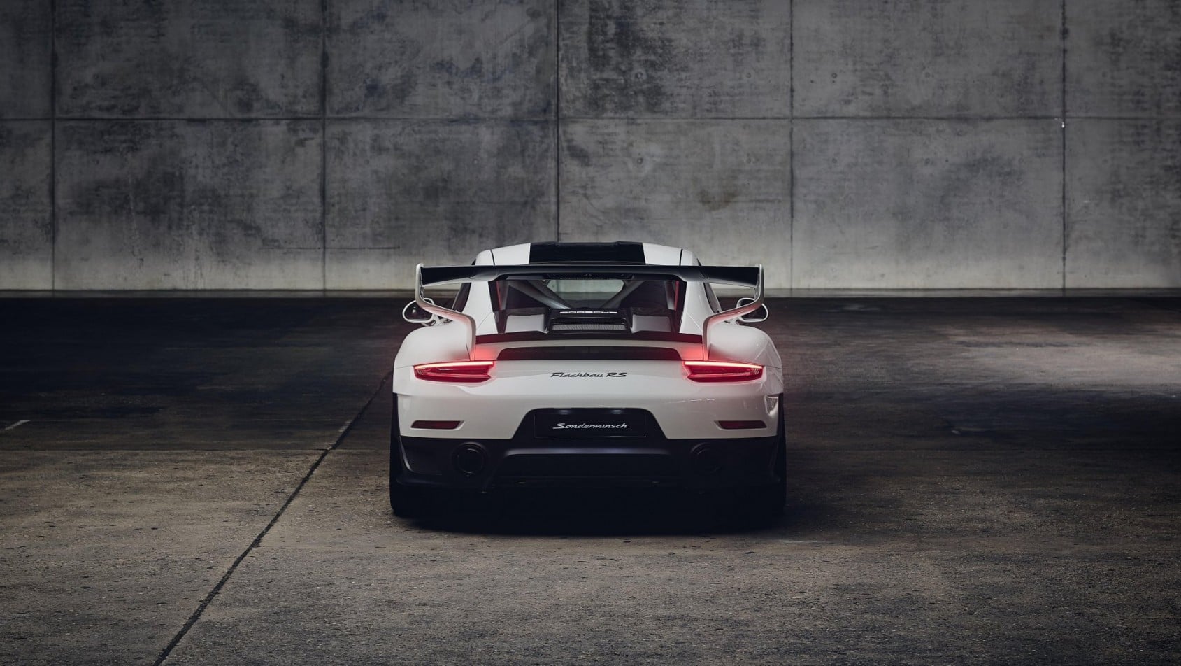 Porsche 911 Flachbau RS tył