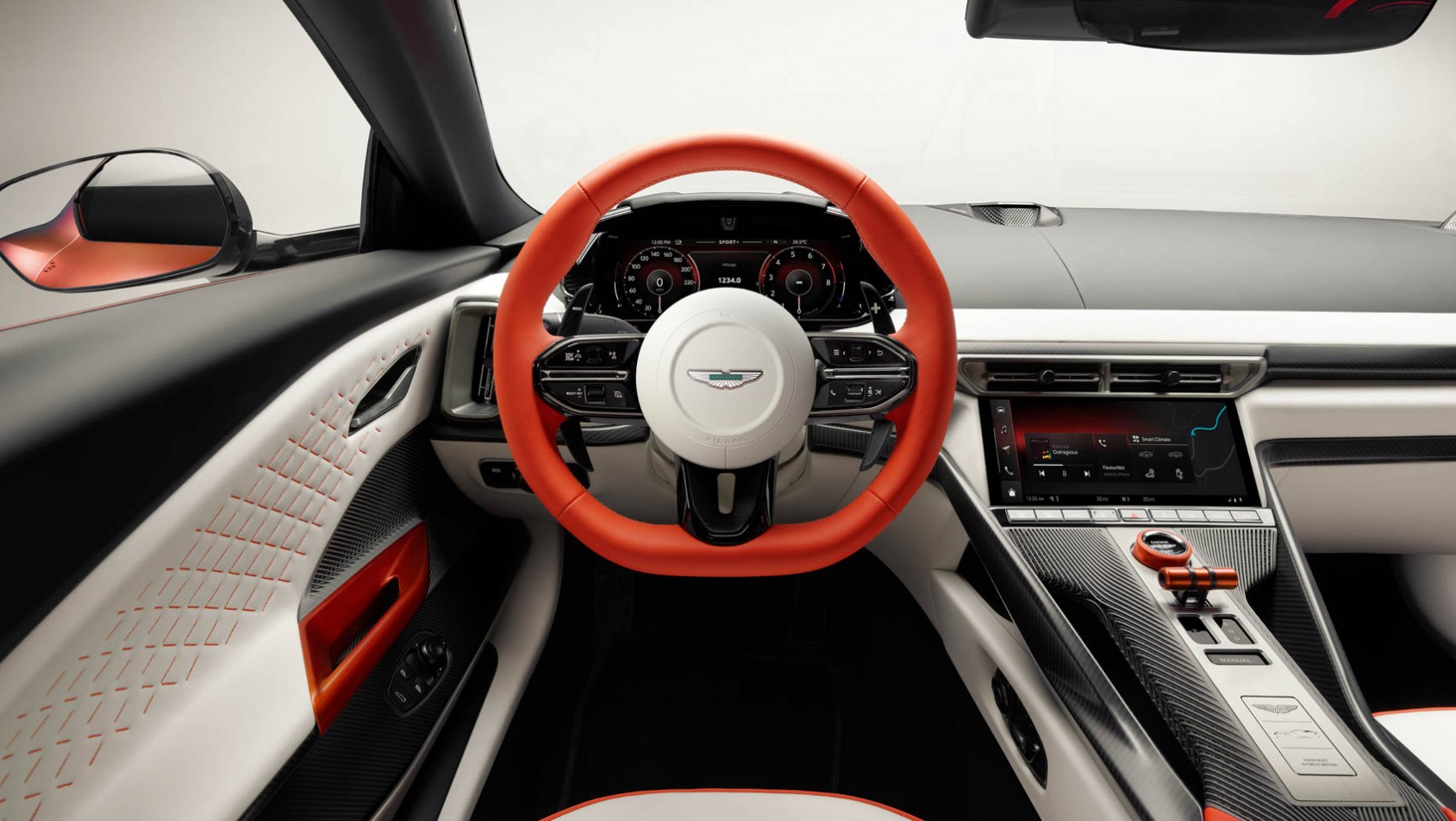 Aston Martin Valen wnętrze