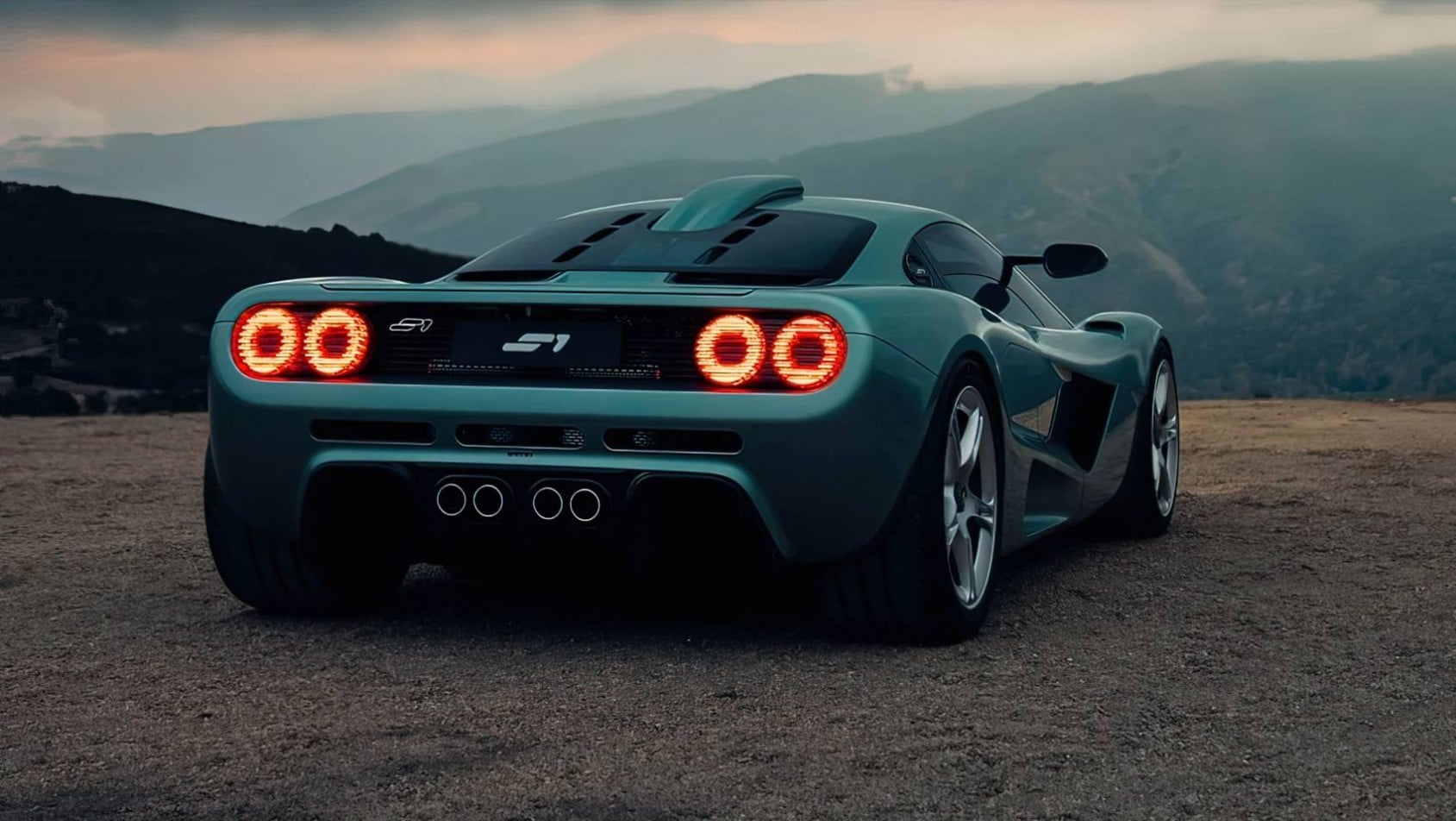 Gordon Murray Automotive S1 design tył