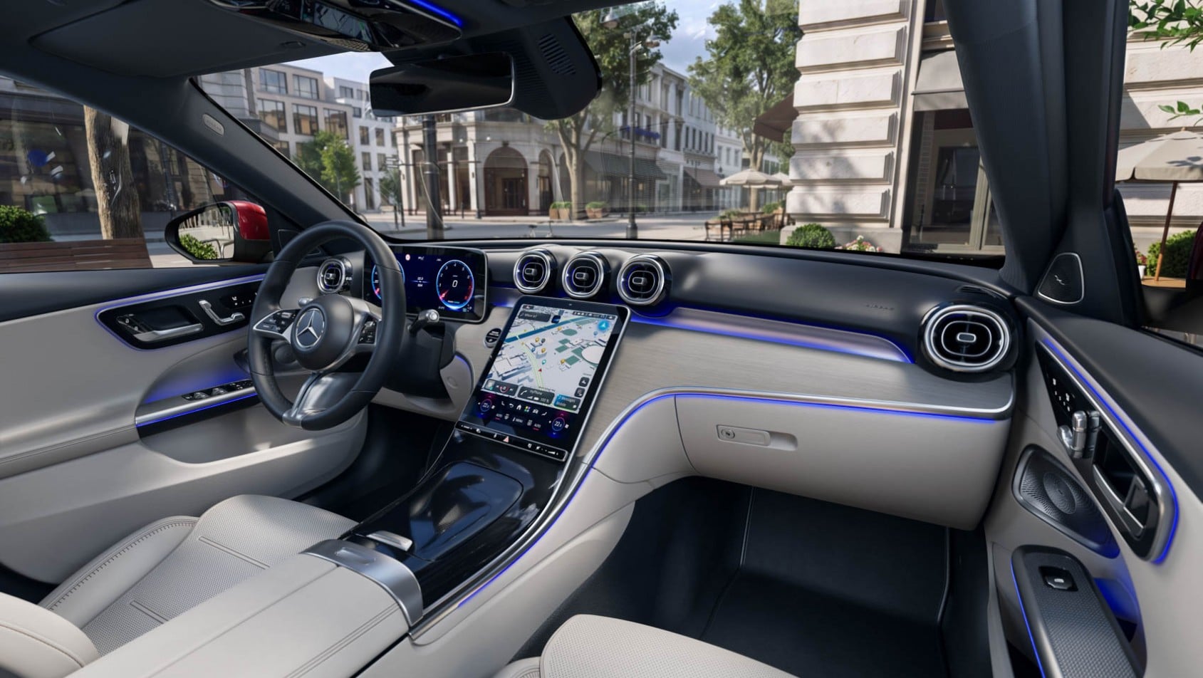 2026 Mercedes-Benz klasa C wnętrze