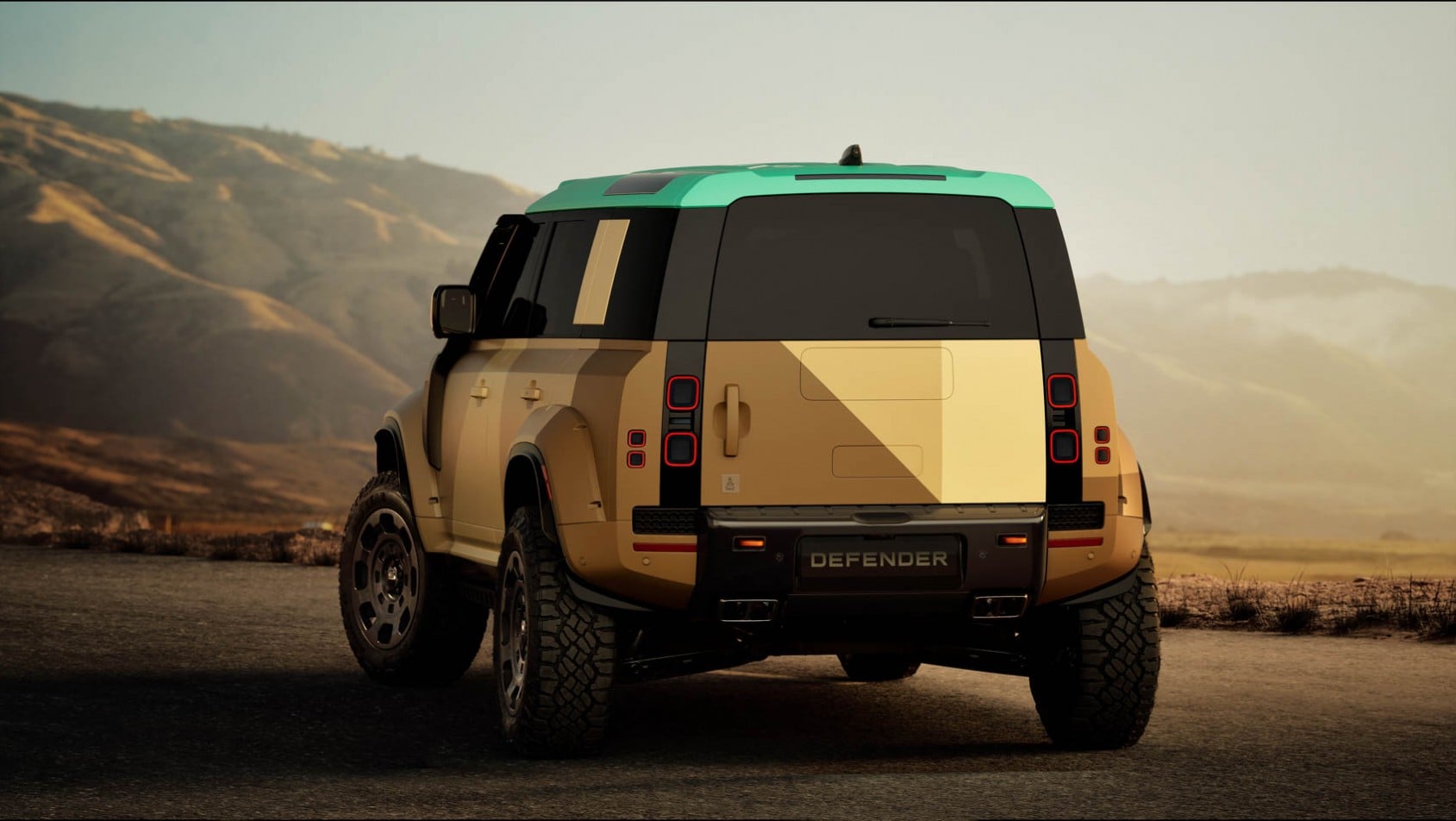 Land Rover Defender Dakar design
