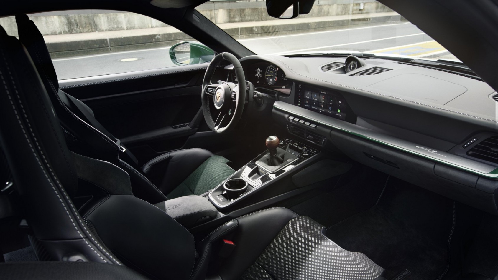 Porsche 911 GT3 100 Jahre Nürburgring wnętrze